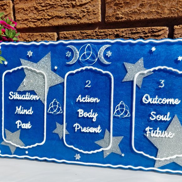 Star Tarot Card Reading Tray - Picture 7 of 10